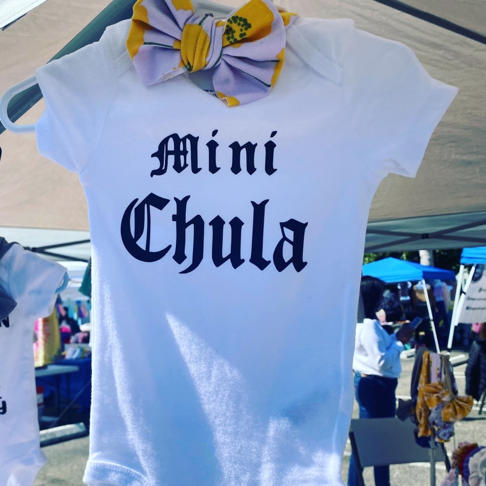 Baby Chula Onesie with headband